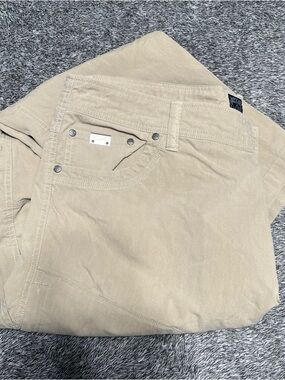 KÜHL Renegade Men's Pants 38x30 Khaki Duralux Technical Hiking Cargo UPF 50+